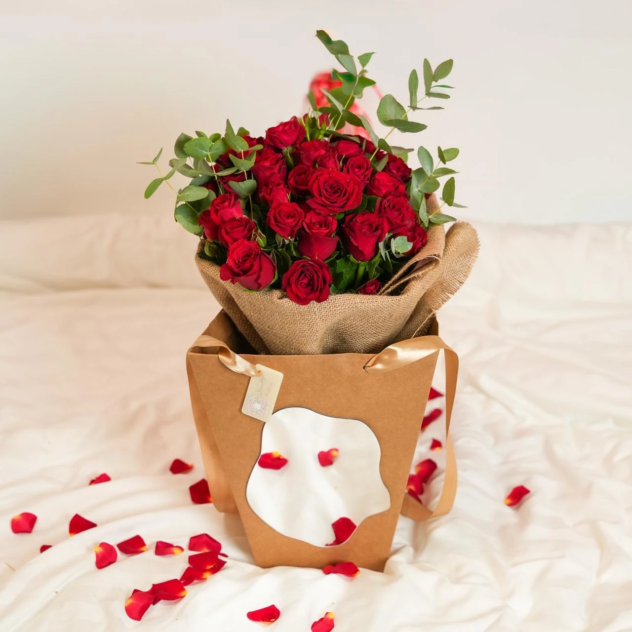Valentine’s Red Rose Bouquet